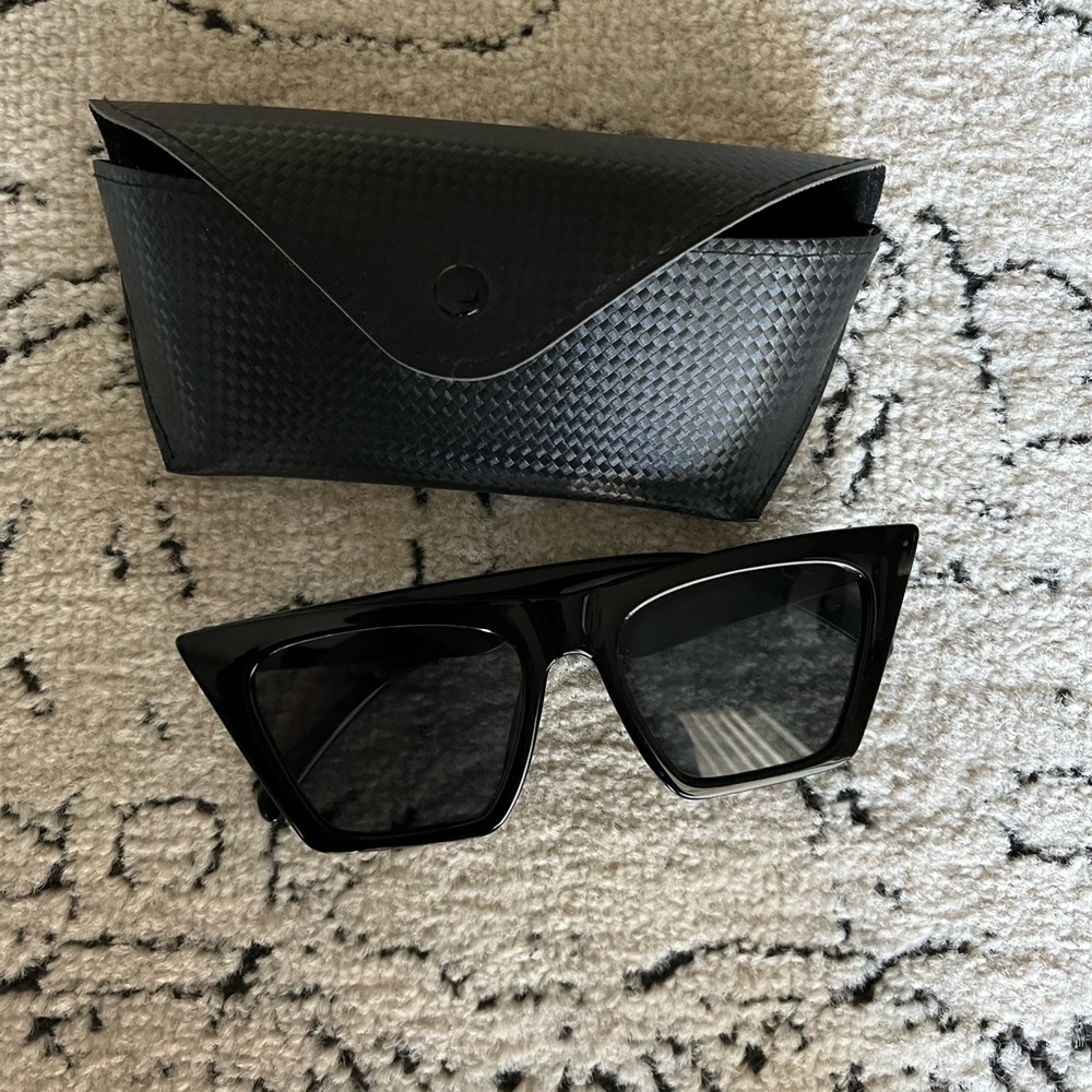 Sunglasses and case
